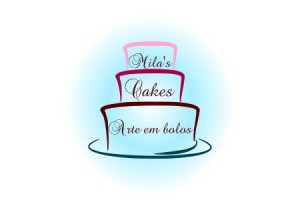 Projeto Mila's Cakes: Logomarca, cartão de visita e baner para Facebook